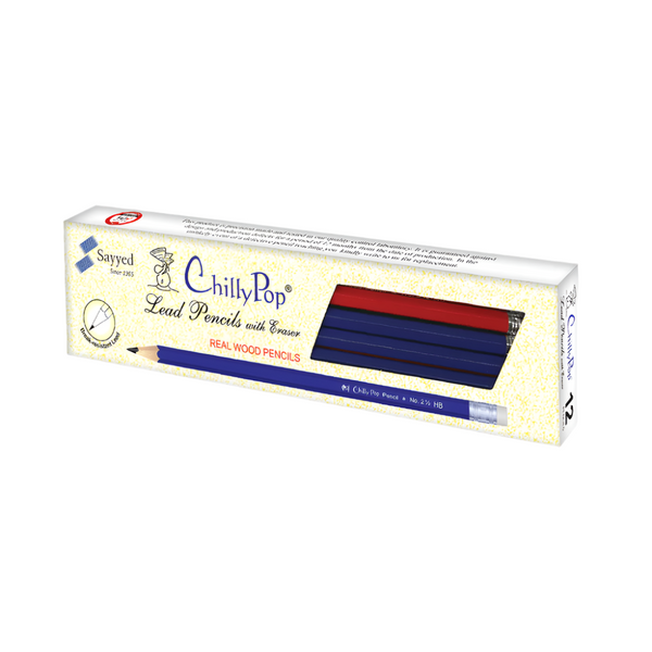 Piano Chilly Pop Lead Pencil with Eraser Pack of 12