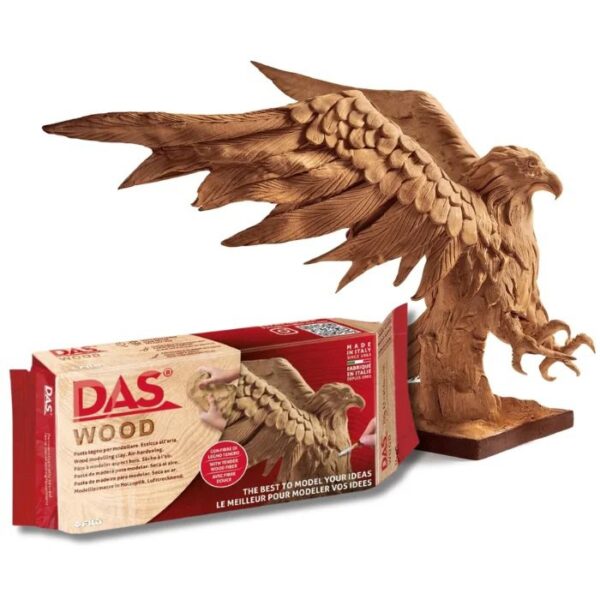 DAS Wood Air Dry Clay 350g