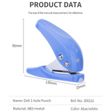 Deli One Hole Punch E0111