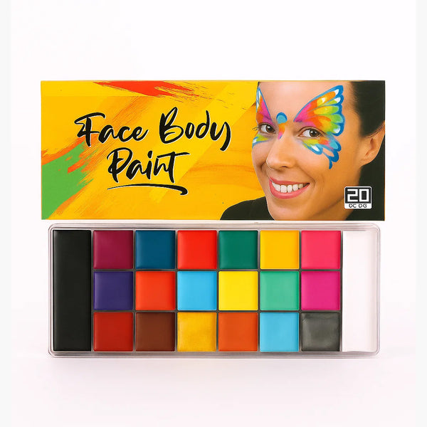 Face & Body Color Set – 20 Pcs