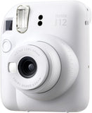 Fujifilm Instax Mini 12 Instant Camera with Fujifilm Instant Film (Clay White)