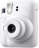 Fujifilm Instax Mini 12 Instant Camera – Clay White
