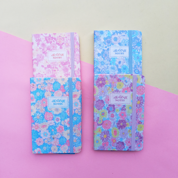 Flower Notes Journal Notebook