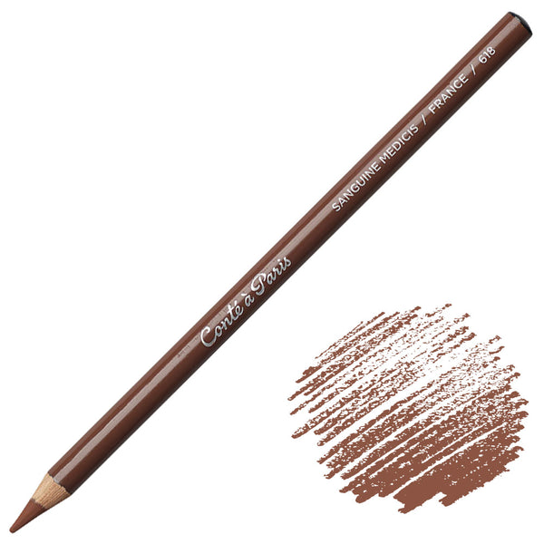 Conte a Paris Drawing Pencil Sanguine Box of 12
