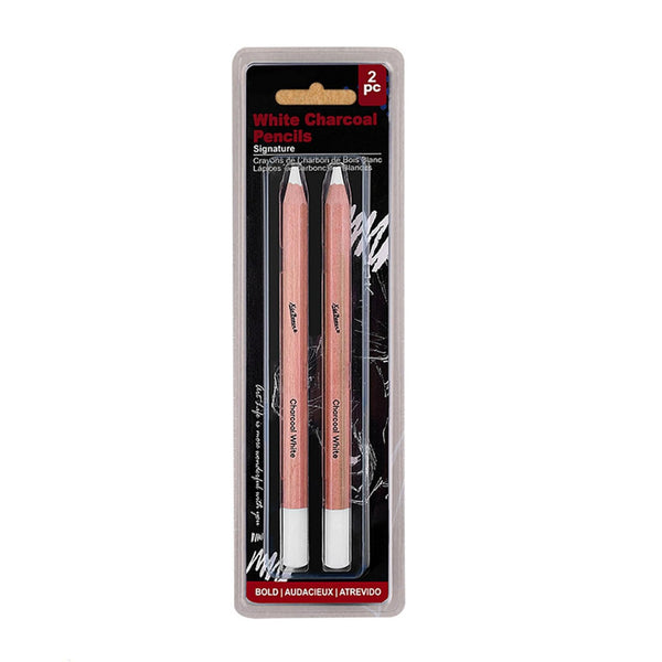 Giorgione White Charcoal Pencil – 2 Pcs