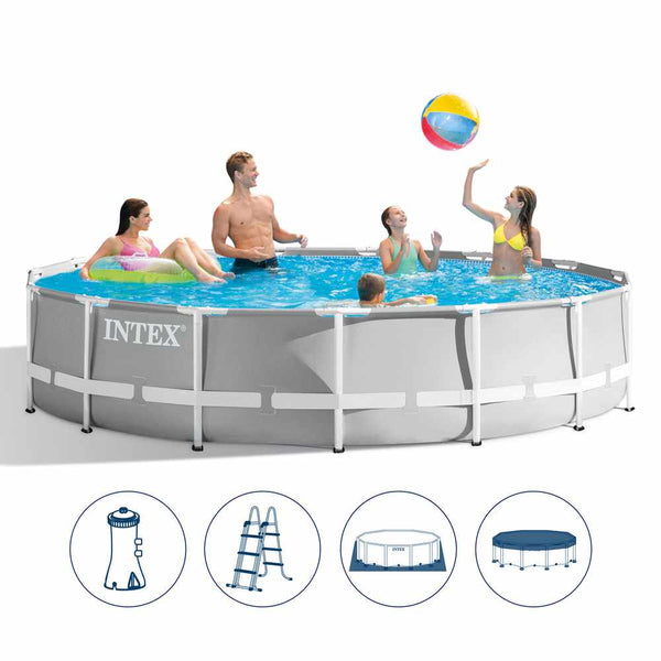Intex Prism Frame Above Ground Pool Round 457x107cm 26724