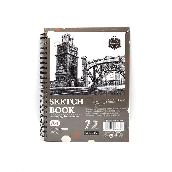 keep Smiling Sketch Book 72 Sheets A4