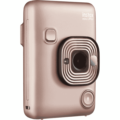 FUJIFILM INSTAX Mini LiPlay Hybrid Instant Camera Pink