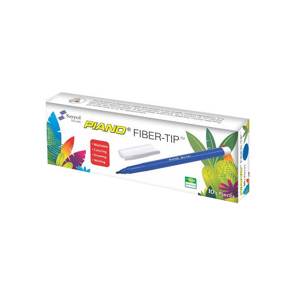 Piano Fiber-Tip Marker Pack of 10