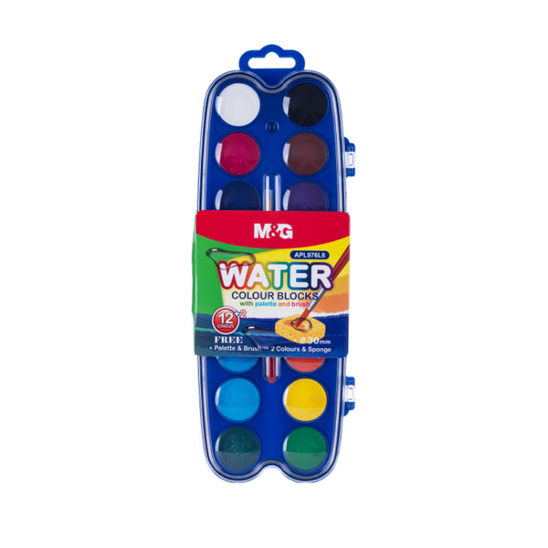 M&G Block Watercolors For All skill Levels