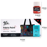 Mont Marte Fabric Paint Set Signature 36pc x 20ml