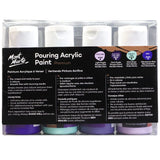 Mont Marte Premium Pouring Acrylic Paint 60ml Set Of 4 Ethereal