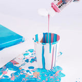 Mont Marte Premium Pouring Acrylic Paint 60ml Set Of 4 Flamingo