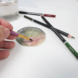 Mont Marte Watersoluble Earth Tones Coloured Graphite Pencils Signature Pack of 12