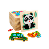 Kids Wooden Puzzle Toy