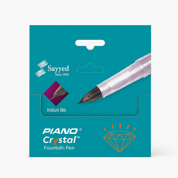Piano Crystal Fountain Pen Pack of 10