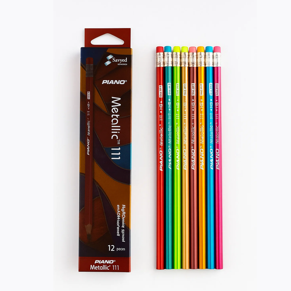 Piano Metallic 111 Lead Pencil Pack of 12