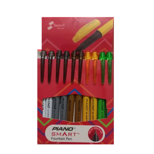 Piano Smart Fountain Pen Pack Of 10