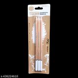 Keep Smiling White Charcoal Pencil Single Piece