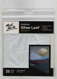 Mont Marte Silver Leaf Pack Of 25