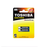TOSHIBA High Power Alkaline AAA - 2 Battery Pack