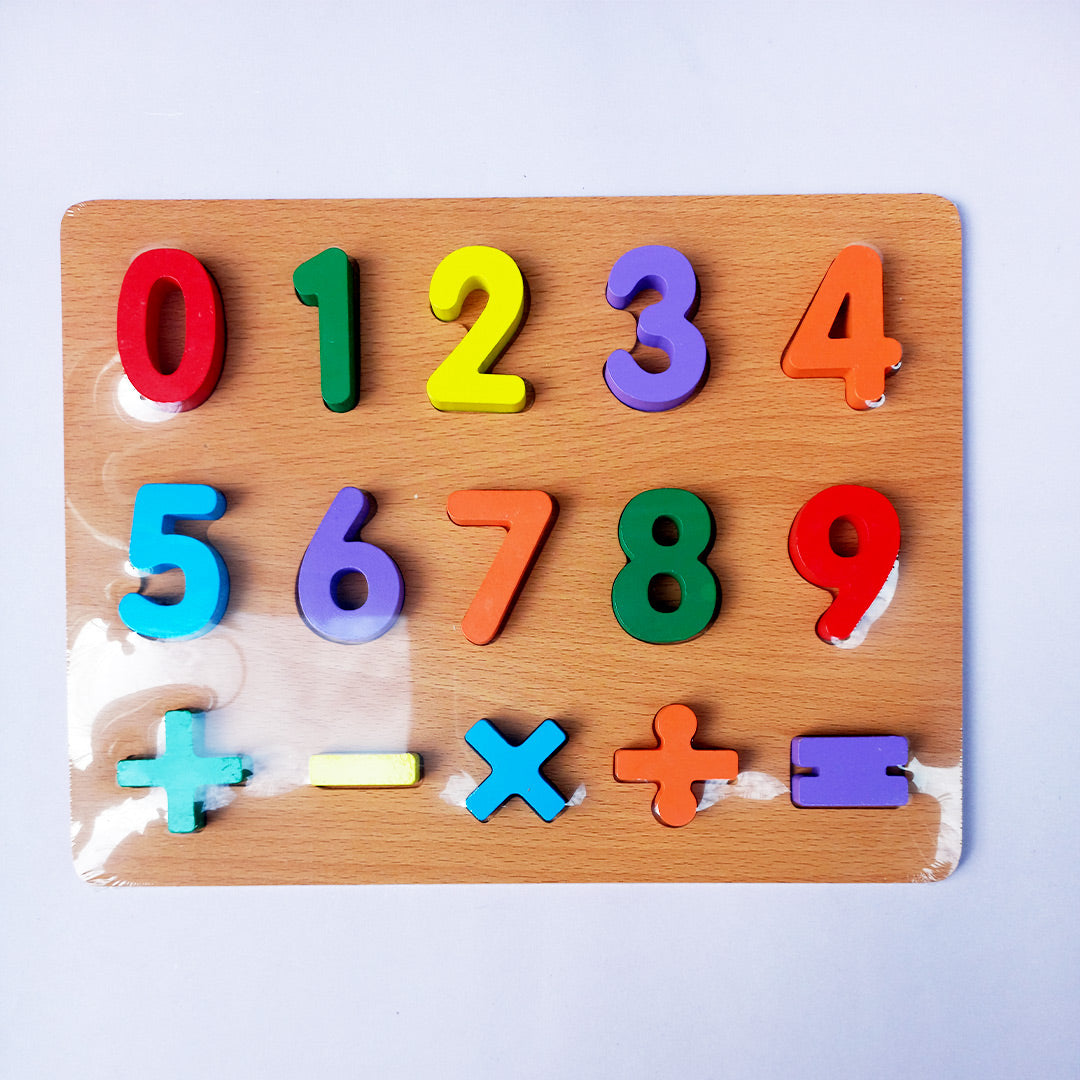 Wooden Colorful Mathematical Numbers Educational Toys –