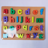 Kids 3D Colorful Alphabet Wooden Learning Toys