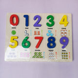 Kids 3D Colorful Numbers Wooden Learning Toys