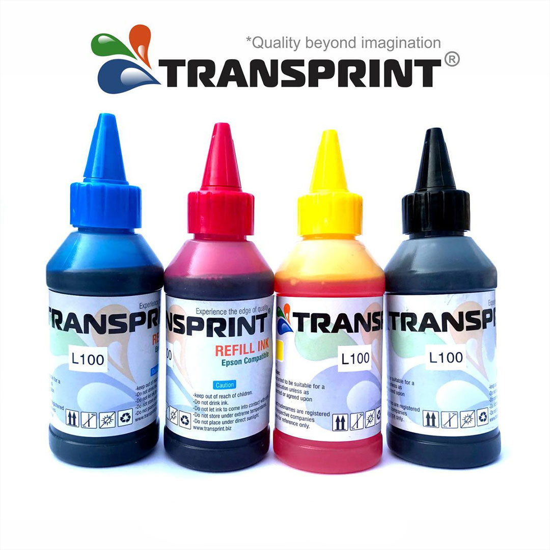 Transprint Dye Ink 70ml 4 Color L3110 – thestationerycompany.pk