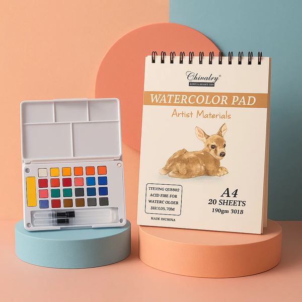 Watercolor Painting Kit For Watercolor Artist Beginners
