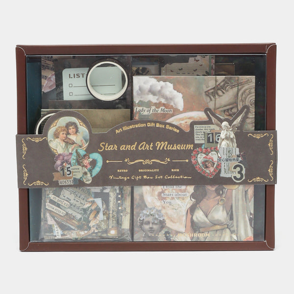 Star & Art Museum Vintage Sticker Set