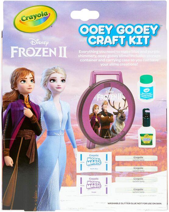 Crayola Frozen 2 Gooey Fun Art Set Glitter Slime Supplies - thestationerycompany.pk