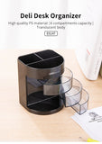 Deli Pen Stand & Desk Organizer 3 Drawers E9147 - thestationerycompany.pk