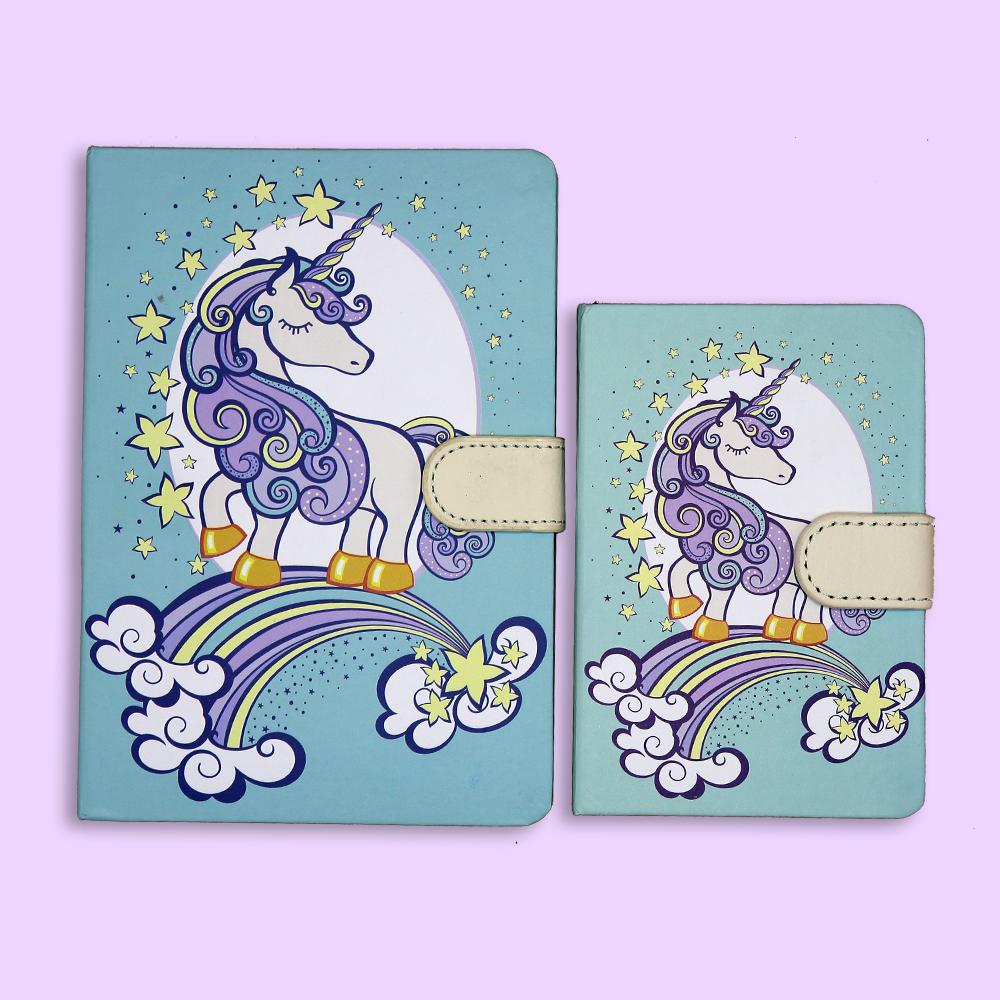 Unicorn Theme Cute Journal Notebook - thestationerycompany.pk