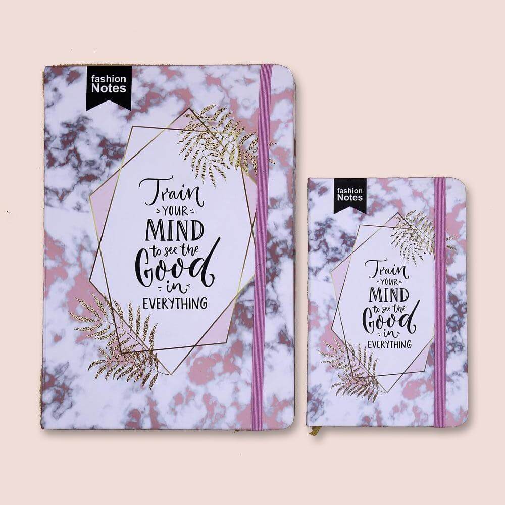 Train Your Mind To See The Good in Everything Journal Notebook