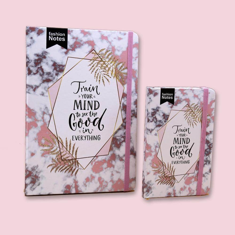 Train Your Mind To See The Good in Everything Journal Notebook