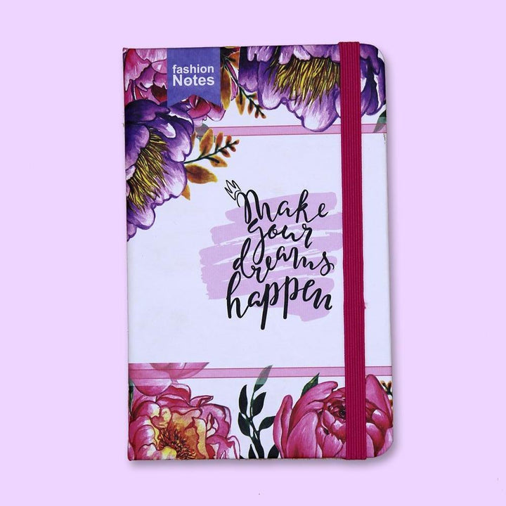 Make Your Dreams Happen Journal Notebook - thestationerycompany.pk