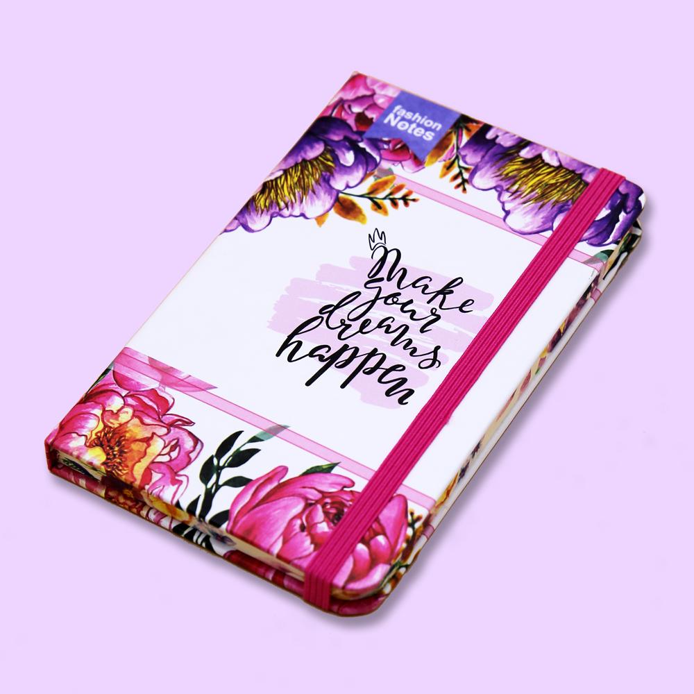 Make Your Dreams Happen Journal Notebook - thestationerycompany.pk
