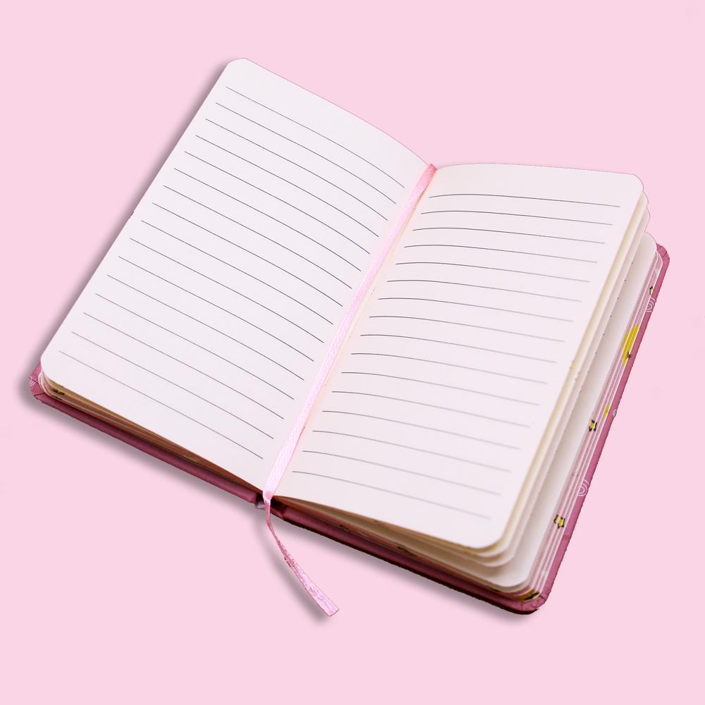 Keep your Smile Journal Notebook Pink - thestationerycompany.pk