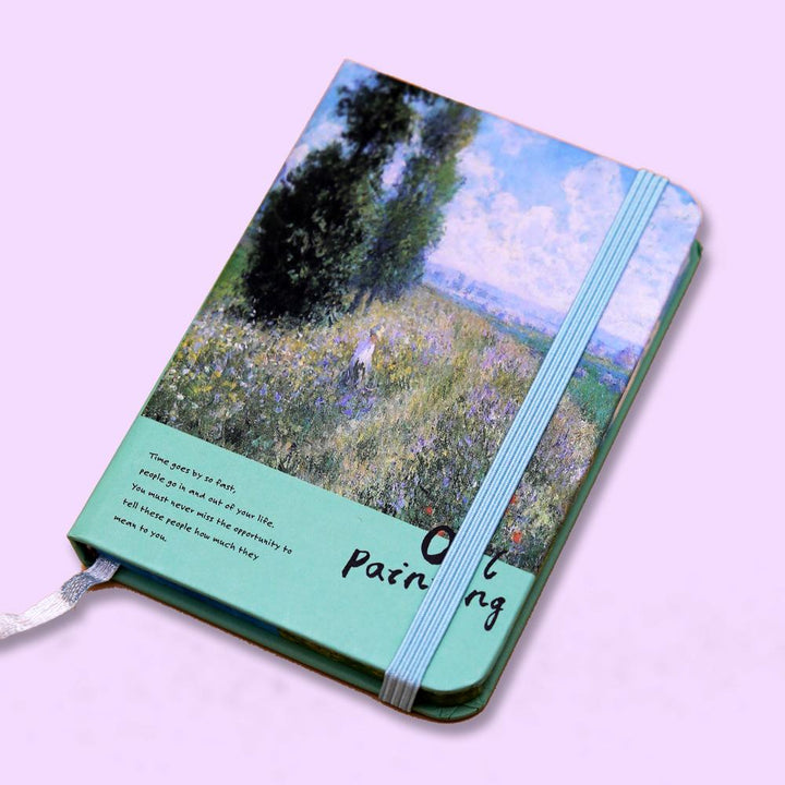 Oil Painting Mini Journal Notebook - thestationerycompany.pk
