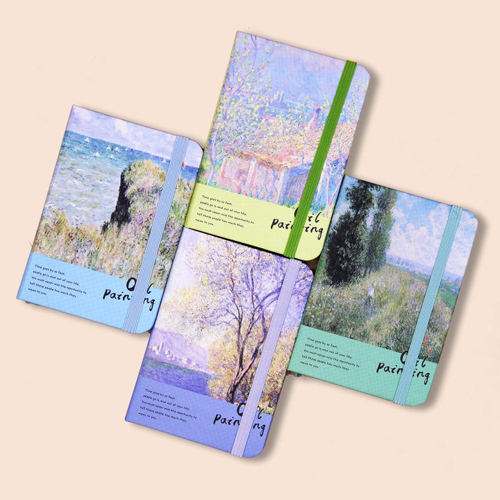 Oil Painting Mini Journal Notebook - thestationerycompany.pk