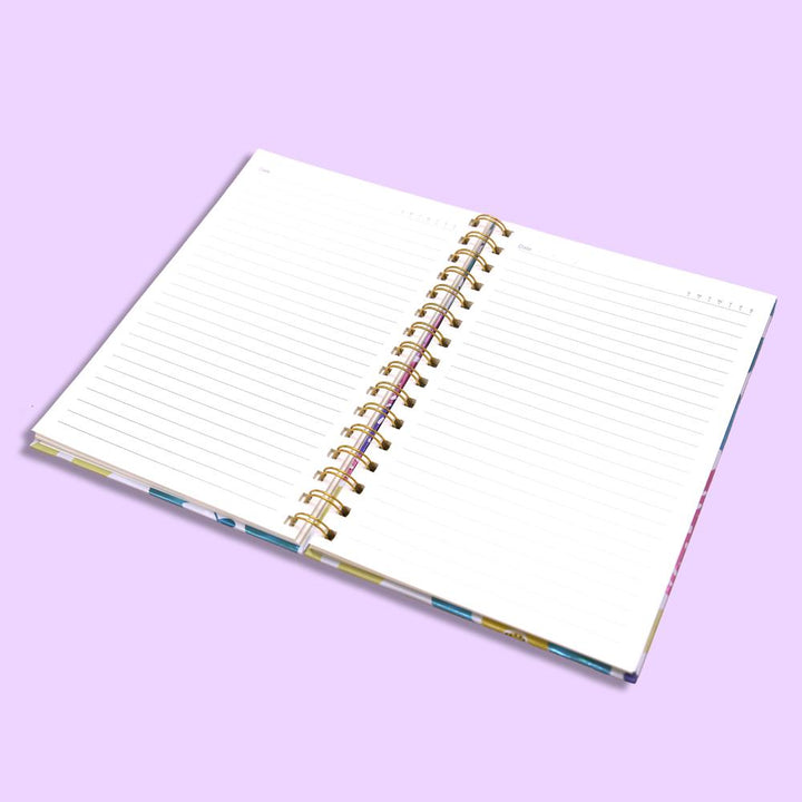 Happy Party Spiral Journal Notebook - thestationerycompany.pk