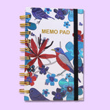 Memo Pad With Bird Journal Notebook - thestationerycompany.pk