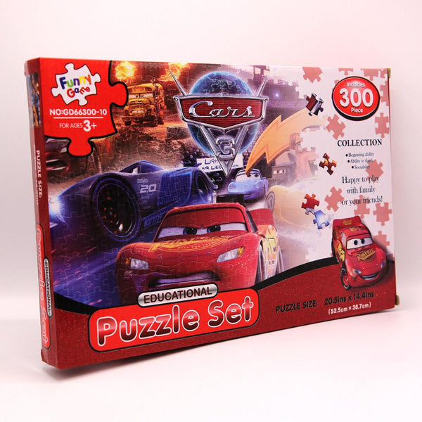 Cars Educational Puzzle Set 300 Pcs - thestationerycompany.pk