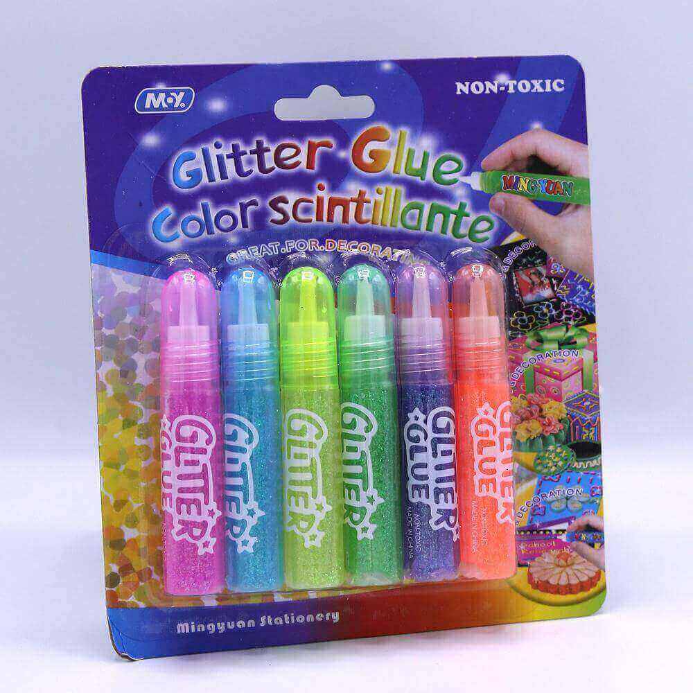 Moy Glitter Glue Color Pack Of 6