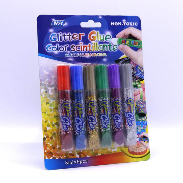 Moy Glitter Glue Set Of 6 8ml