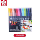 Sakura Koi Coloring Brush Pen Marker Set - thestationerycompany.pk