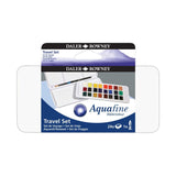 Daler Rowney Aquafine Watercolour Paint 24 Half Pan Set