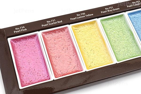 Zig Kuretake GANSAI TAMBI Watercolor Set 6 Color - thestationerycompany.pk