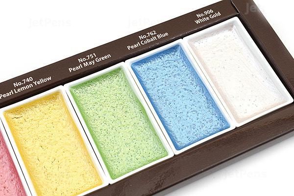 Zig Kuretake GANSAI TAMBI Watercolor Set 6 Color - thestationerycompany.pk